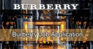 burberry bewerbung|Burberry job search.